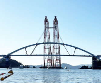 女川出島架橋